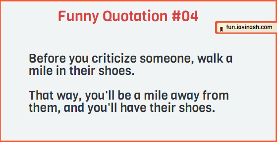 21 funny Quotation