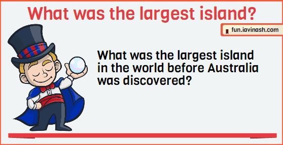 what-was-the-largest-island